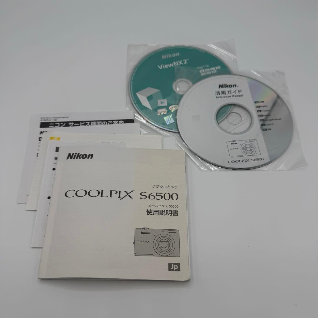 デジタルカメラ ニコン クールピクス S6500 ホワイト