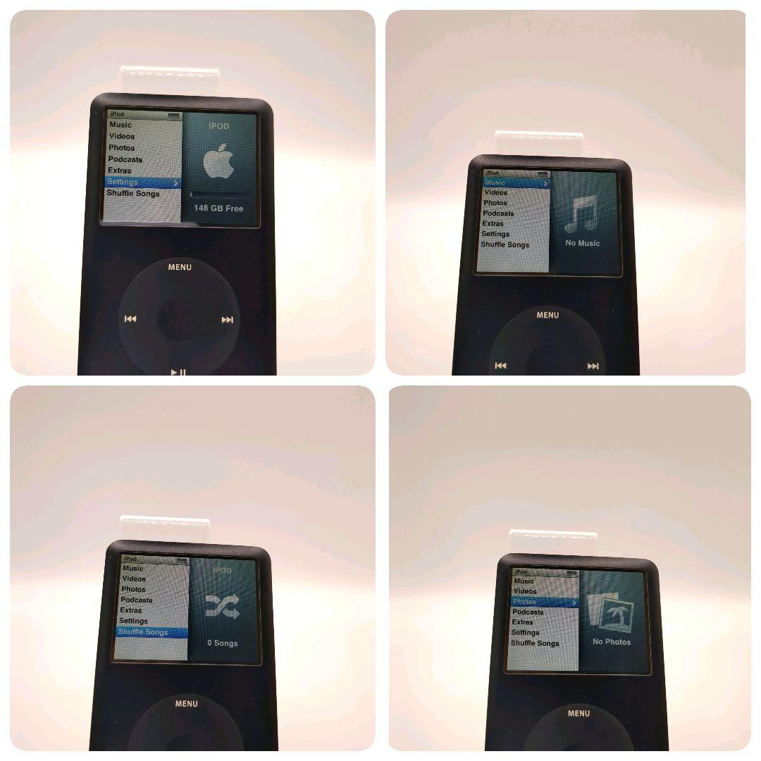 動作確認済み✨Apple iPod Classic 160GB A1238 黒