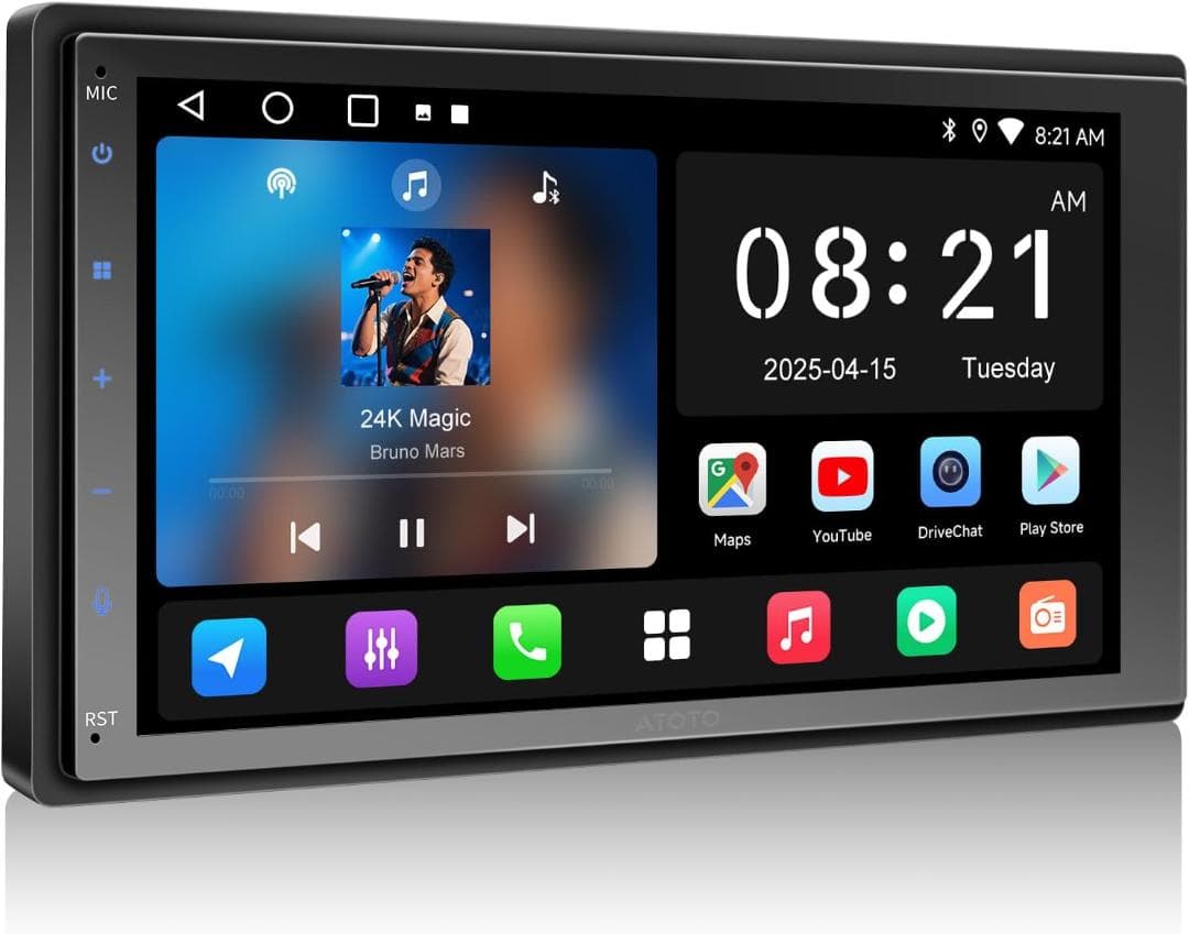 ATOTO A5L Android 7インチ ワイヤレスCarPlay