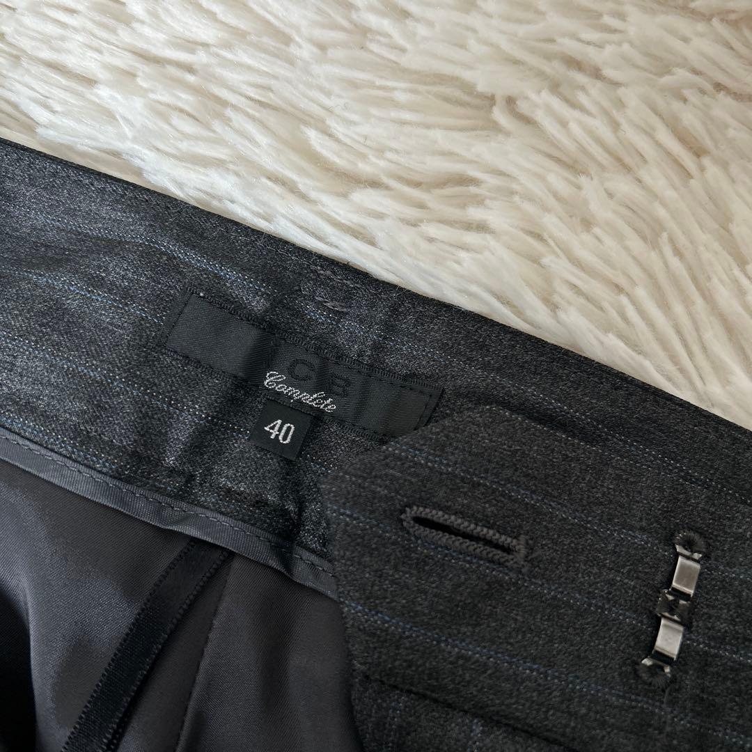 美品　アイシービー　スーツ　高級ライン　パンツスースカート　42 40