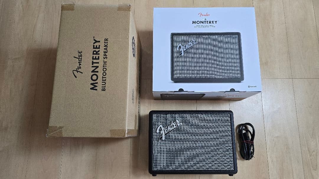 良品 Fender MONTEREY BLUETOOTH スピーカー Black