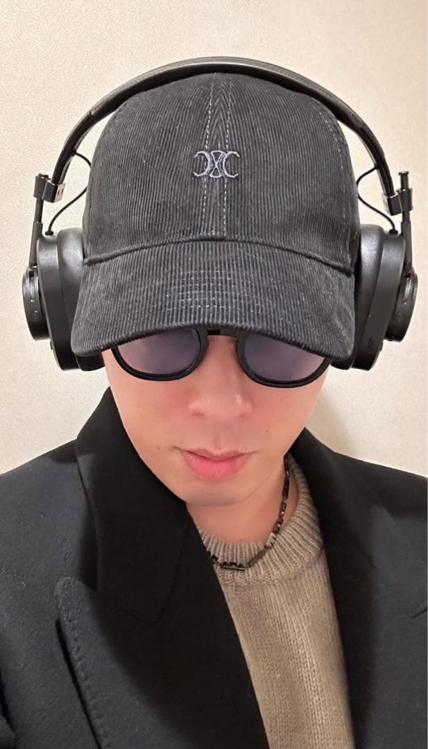 CELINE セリーヌ　コーデュロイキャップ　宮舘涼太着用