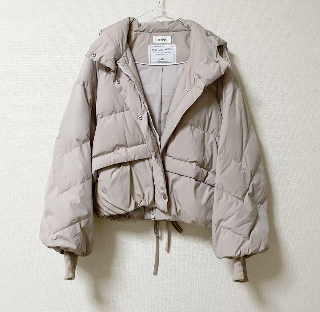 スナイデル　レースアップダウンジャケット