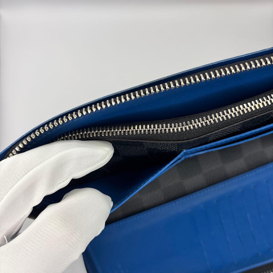 【即日発送】LOUIS VUITTON N64436 ダミエ グラフィット長財布