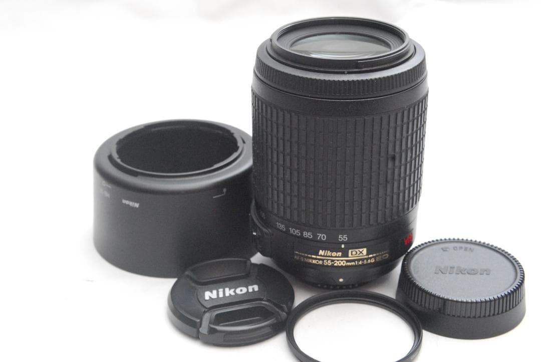 Nikon AFS NIKKOR 55-200mm DX VR (良品）