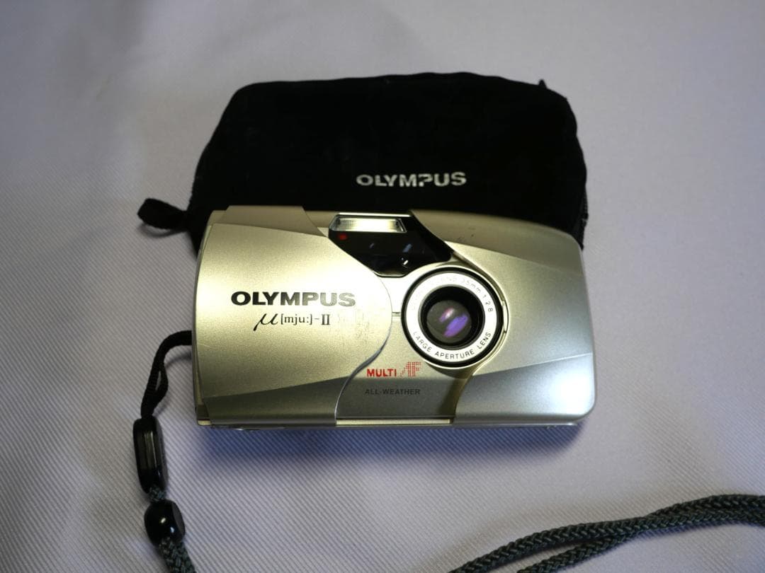 OLYMPUS μ[mju:]-II コンパクトフィルムカメラ