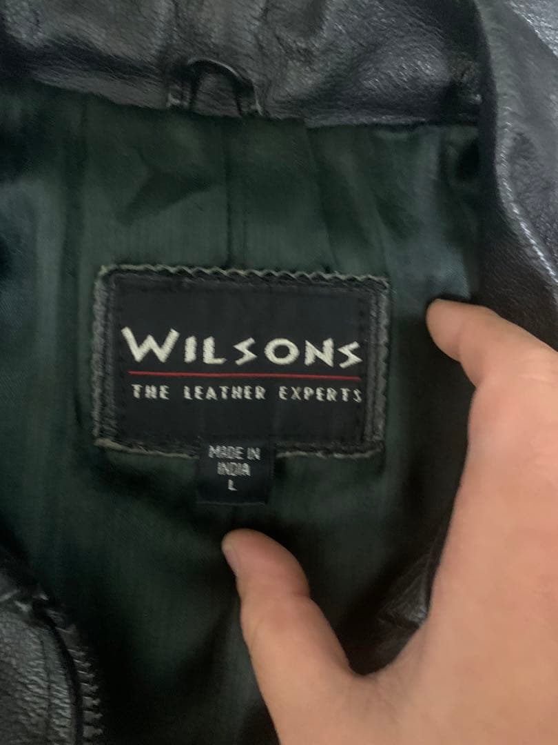 最終値下げ！Wilson leather レーシングレザージャケット L