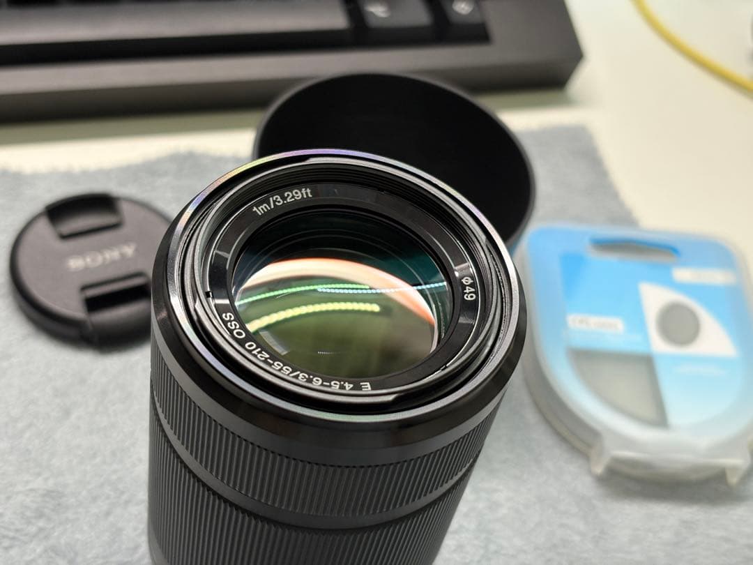 SEL55210 + CPLフィルター SONY 望遠レンズ 55-210mm