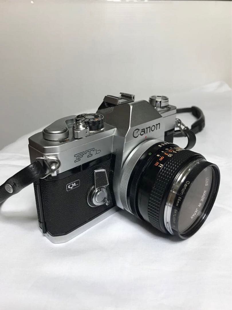 CanonFTb一眼レフカメラ&レンズFD28㎜ F3.5 美品