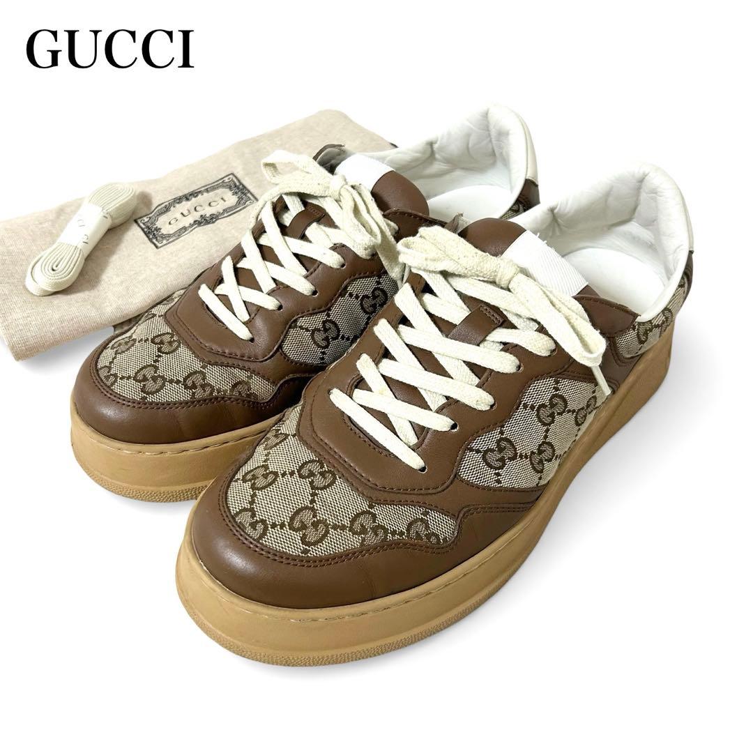GUCCI グッチ スニーカー GGキャンバス オリジナルGG 28cm