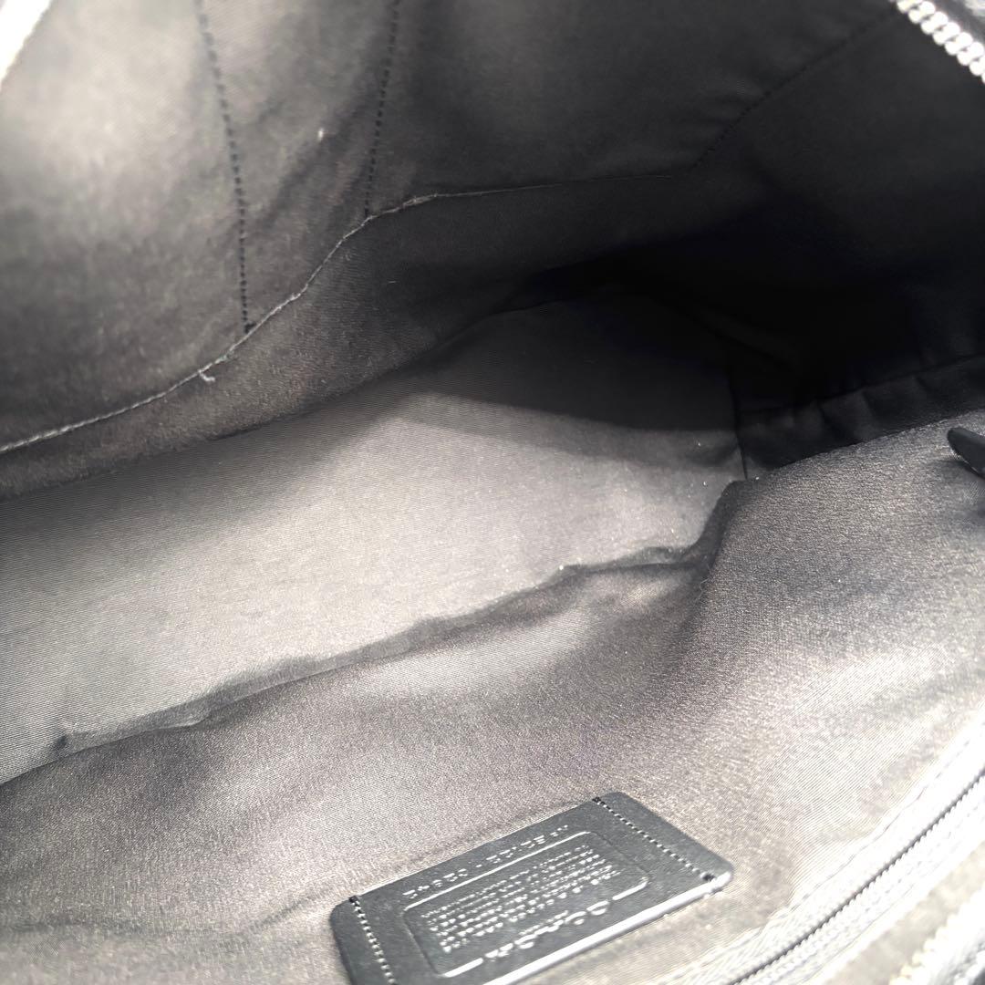 極美品 コーチ 2way ベケット トートバッグ ロゴ レザー 肩掛け A4可