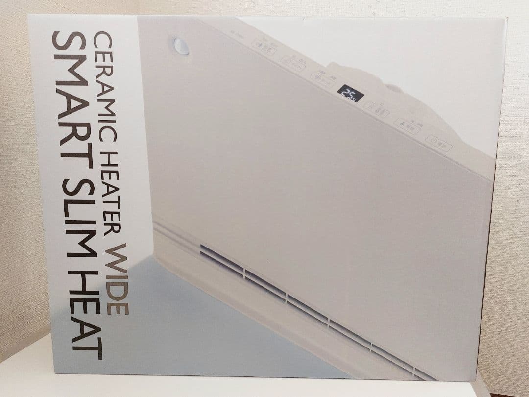 新品　SMART SLIM HEAT　セラミックヒーターWIDE