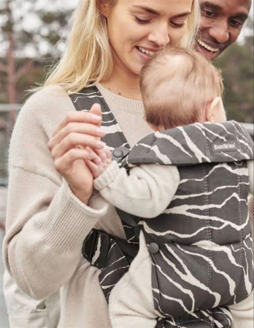 BabyBjorn ベビーキャリアミニ ゼブラ柄　希少　廃盤柄