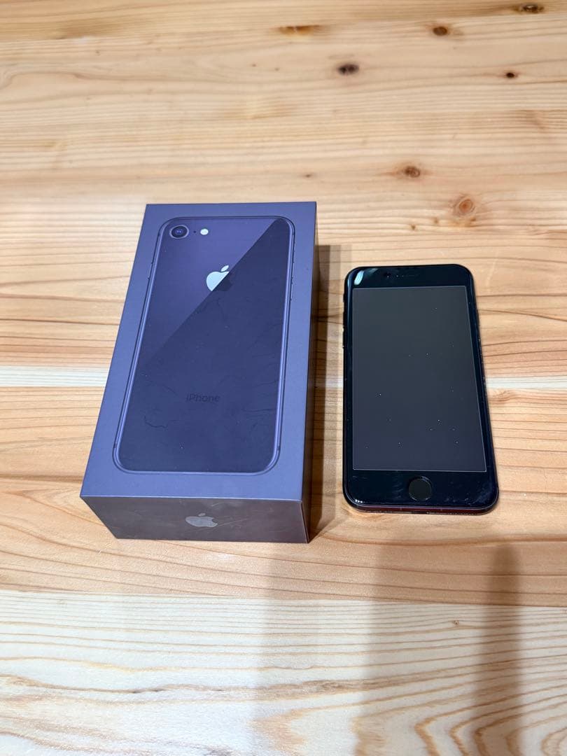 Apple iPhone 8 64GB スペースグレイ 箱付き