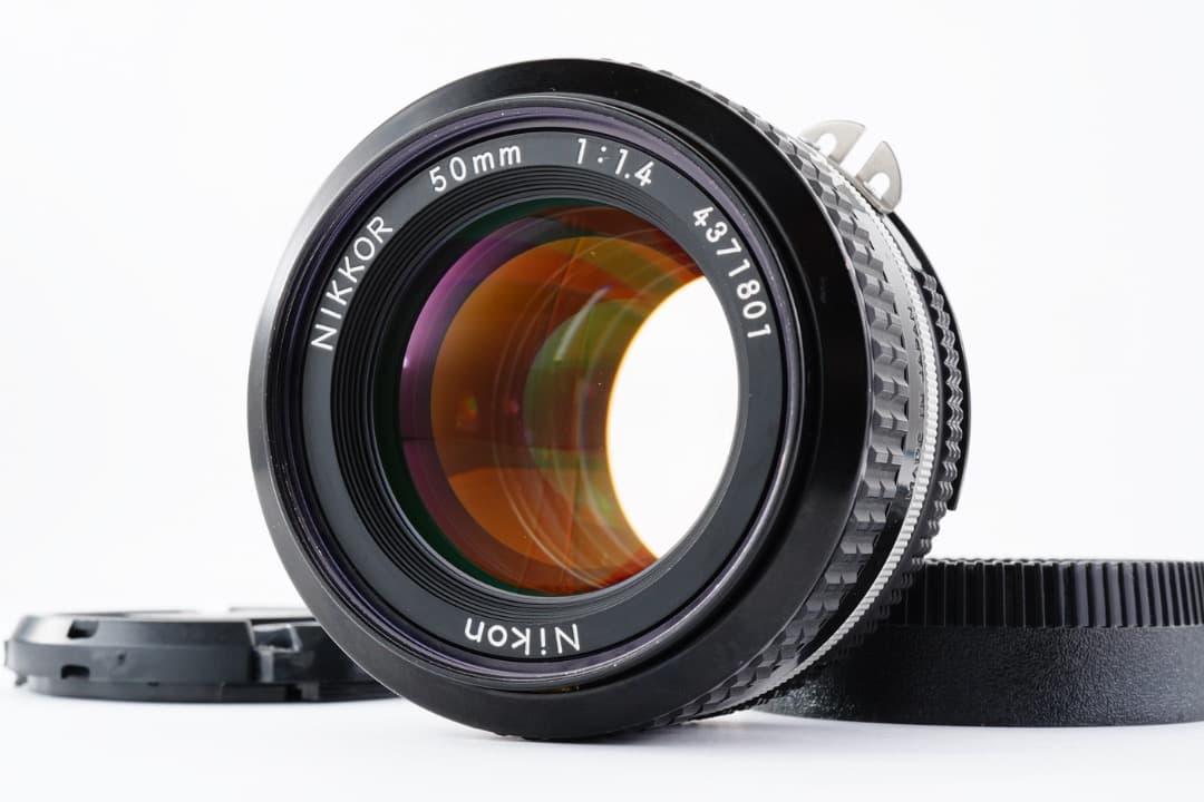 【極美品】動作◎ ニコン　Ai Nikkor 50mm F1.4 801
