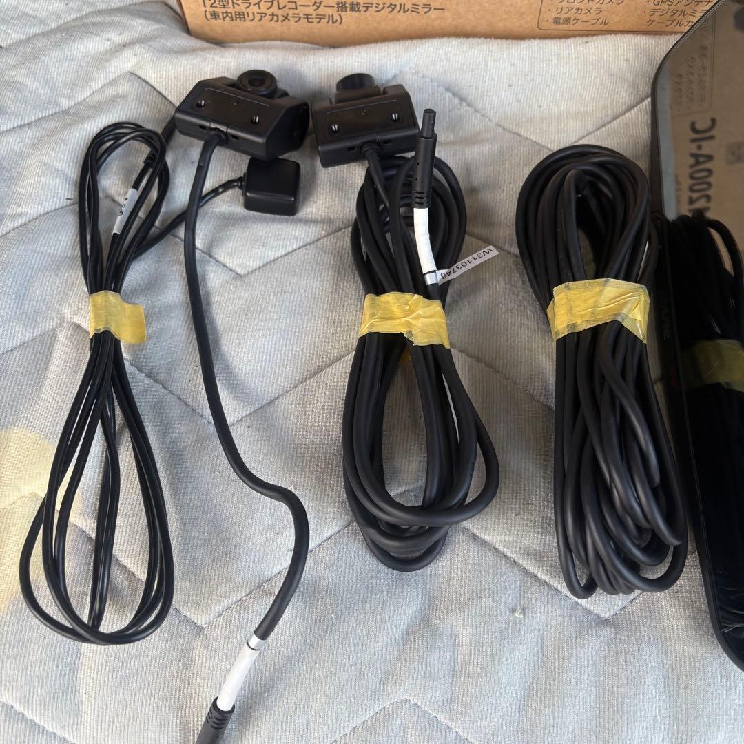 ALPINE DVR-DM1200A-IC ハイエース取り付けキットセット