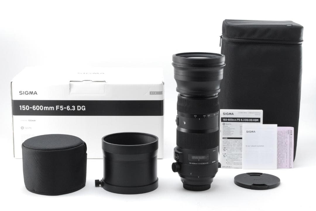 【訳あり品 箱付き】SIGMA 150-600 F5-6.3 S Canon
