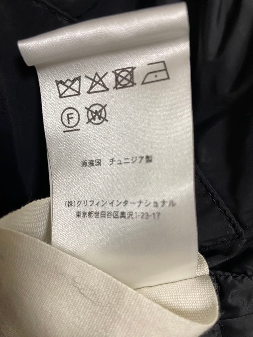 ピレネックス　ダウンコート　ブラック