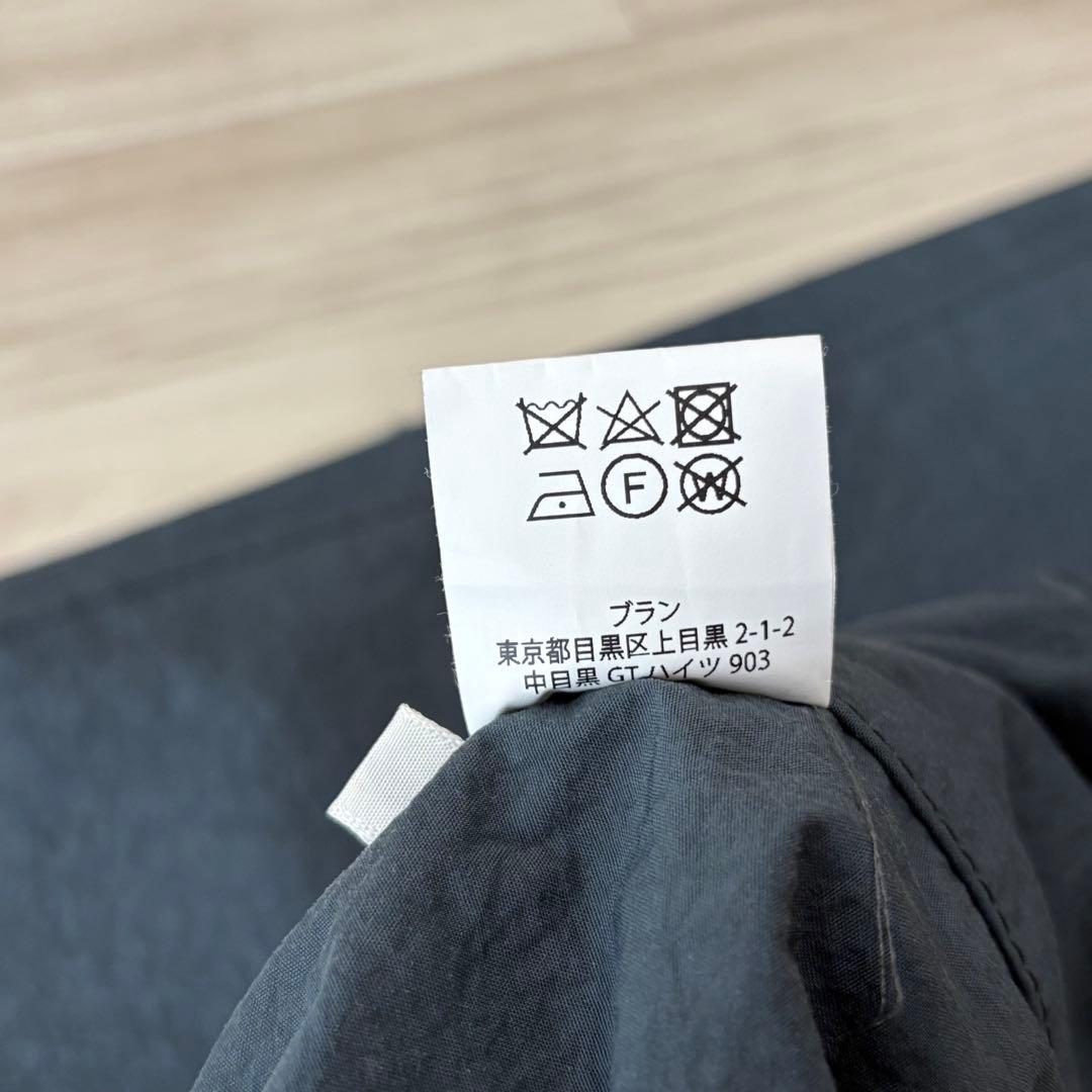 【極美品】BlancYM 22AW Convertible Nylon Coat