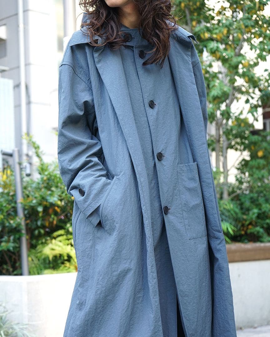 【極美品】BlancYM 22AW Convertible Nylon Coat