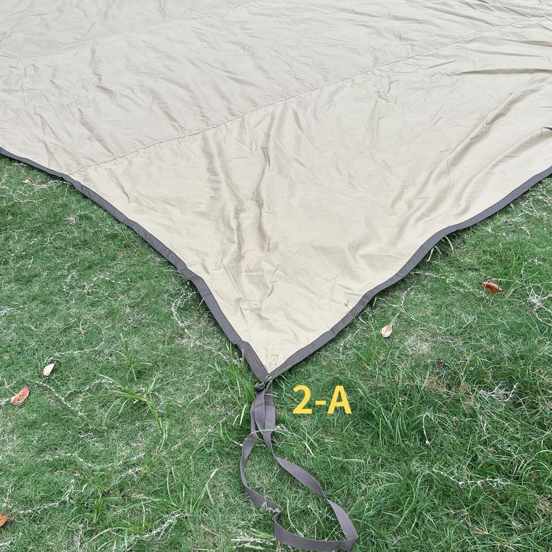 【美品】テンマクデザイン 焚火タープ TCコネクトヘキサ