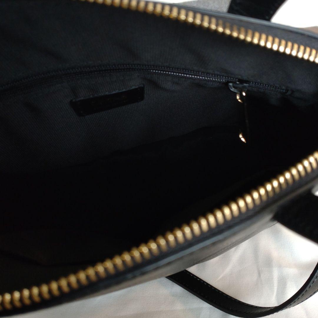 FURLA パイパー　ブラック ハンドバッグ　ショルダーつき