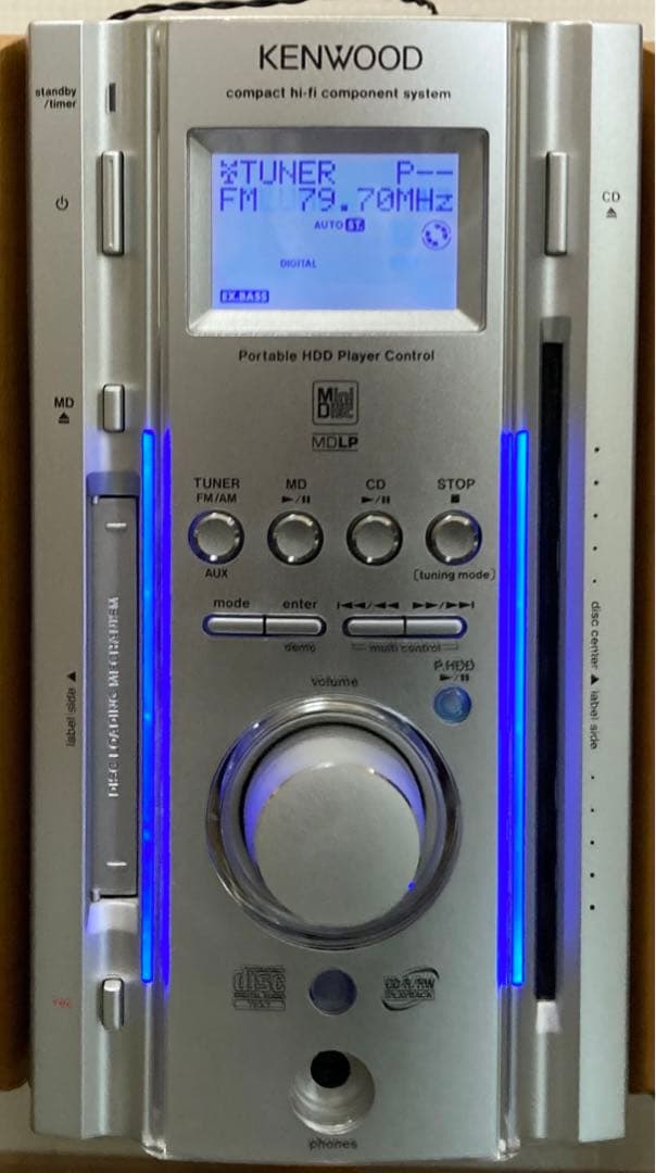 【可動品希少】ケンウッド・RD-ESA5MD　LS-ESA5・リモコン付き