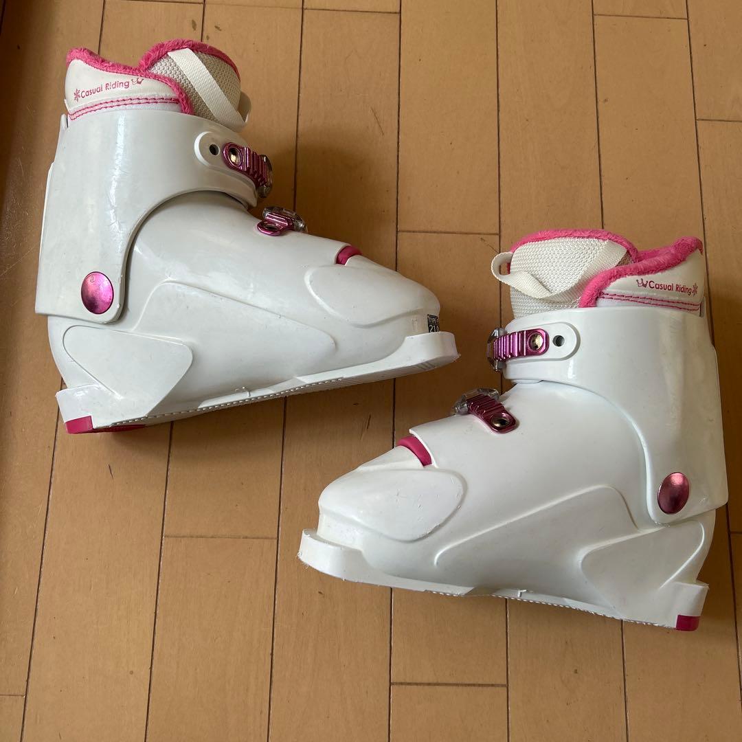 スキーセット　スキー板120センチ　スキーブーツ21センチ　23センチに変更可能