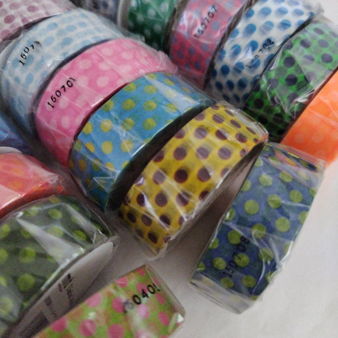 mt カラバリ ドット マスキングテープ 21個 限定