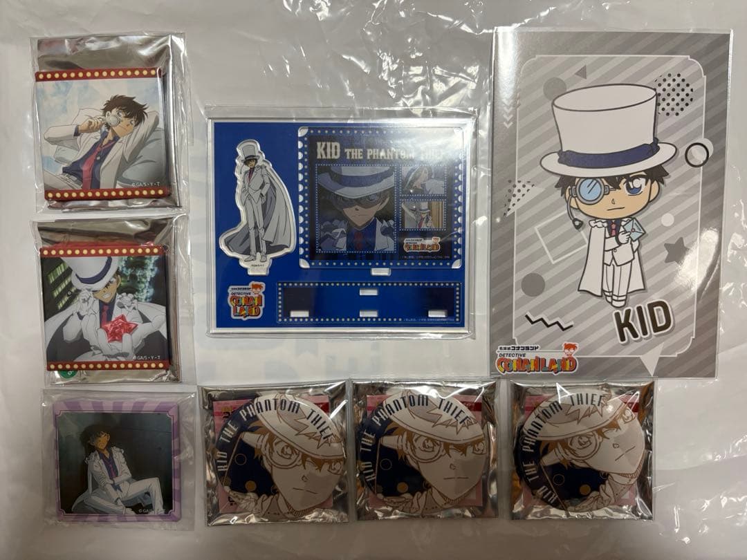 名探偵コナン コナンランド 怪盗キッド 8点セット
