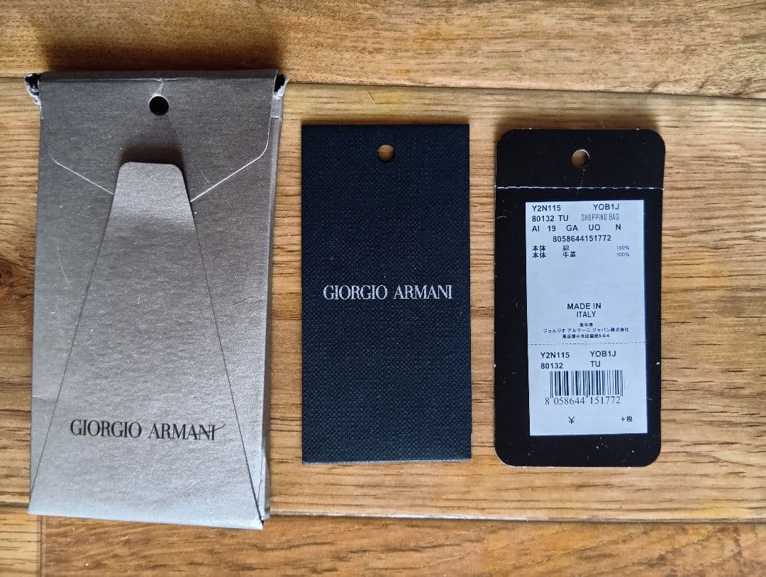 と*じ様 ジョルジオアルマーニ 「TOKYO」トートバッグ