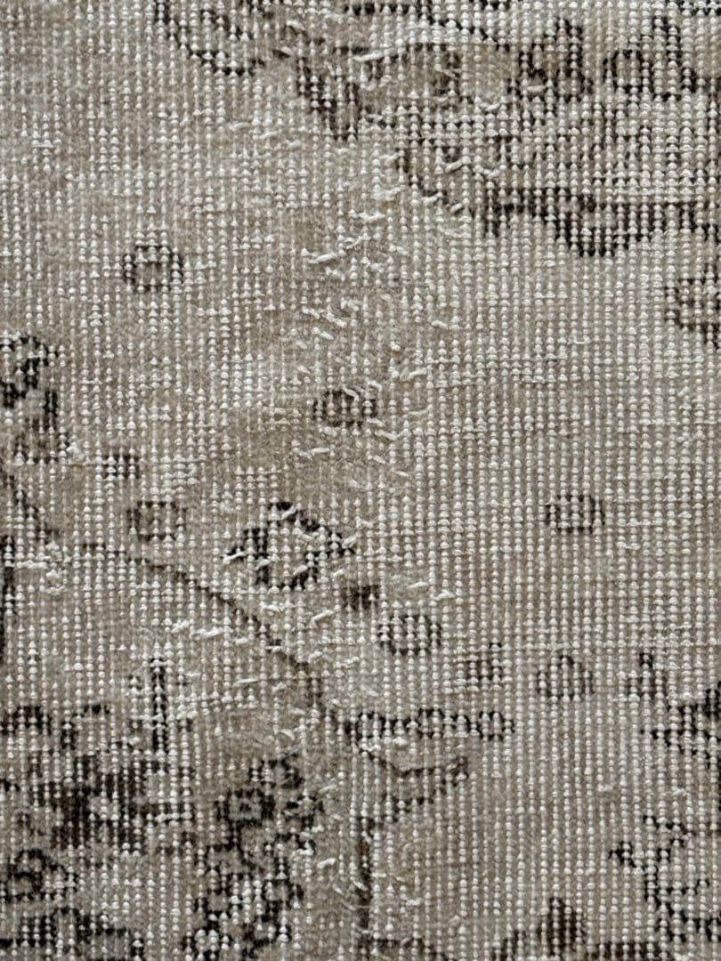 ヴィンテージラグ　トルコ　アナトリア　ウォッシュ　ベージュオーバーダイ