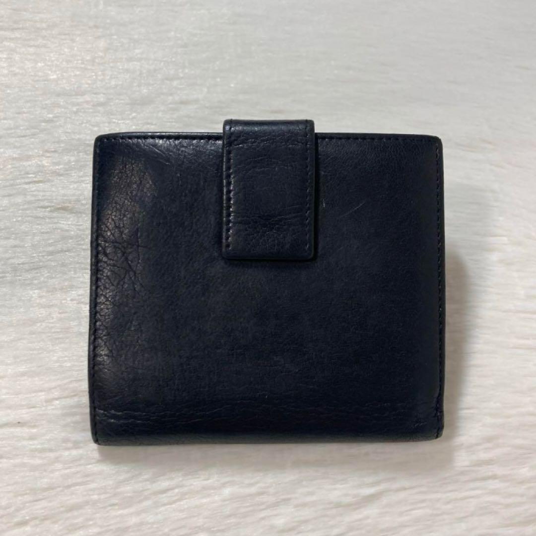 希少モデル　GUCCI グッチ　二つ折り　スタッズ　GG ロゴ　黒　早い者勝ち