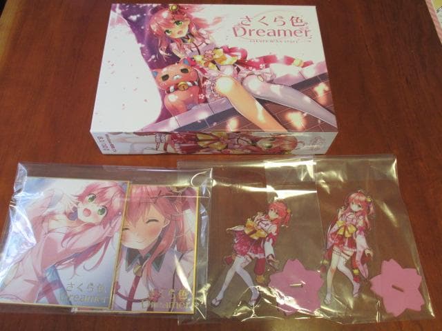 さくら色　Dreamerグッズ　鳴門鯛焼本舗ポストカード　雷門缶バッジ　おまけ付