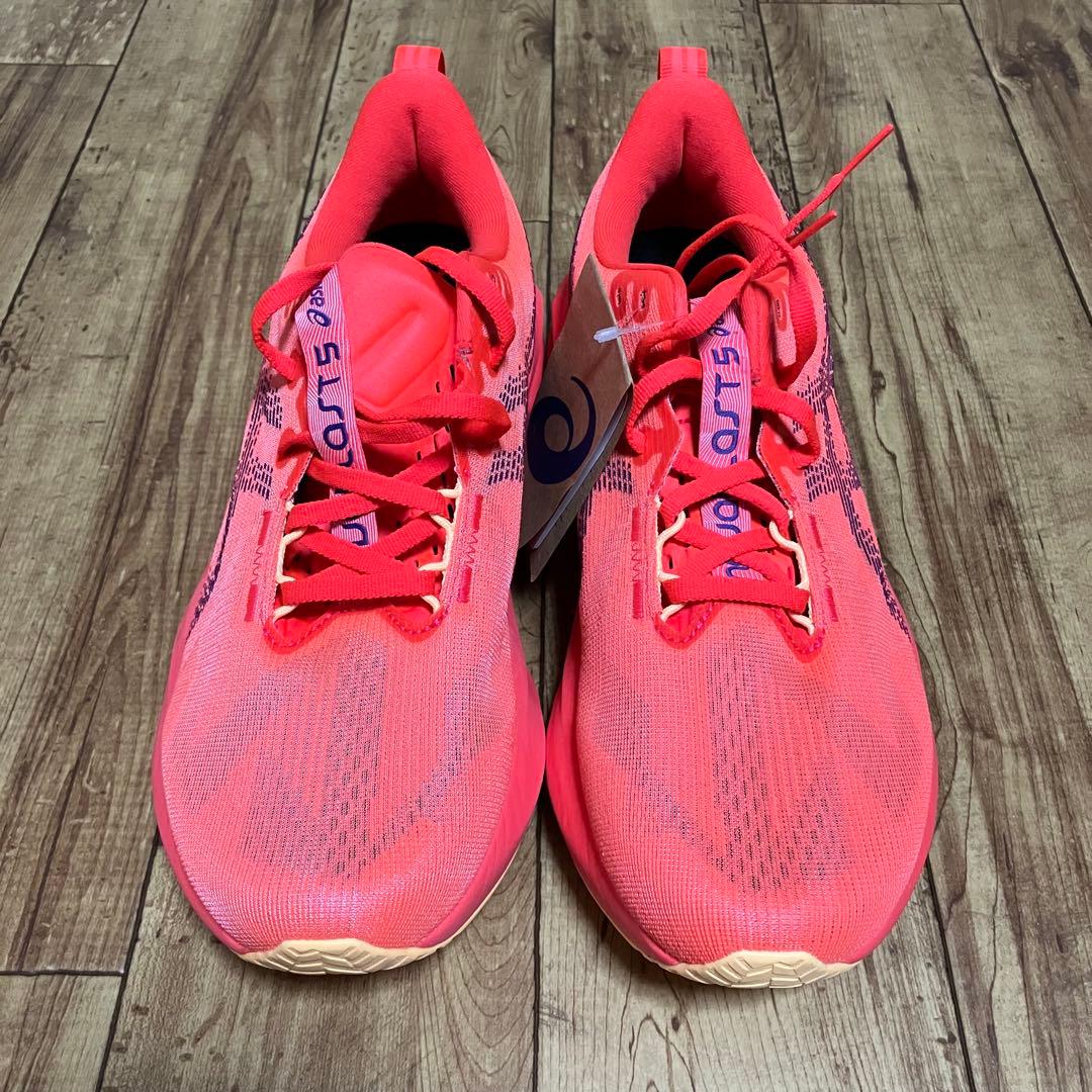 【新品未使用】アシックス ノヴァブラスト5 26.5cm 2E フラッシュレッド