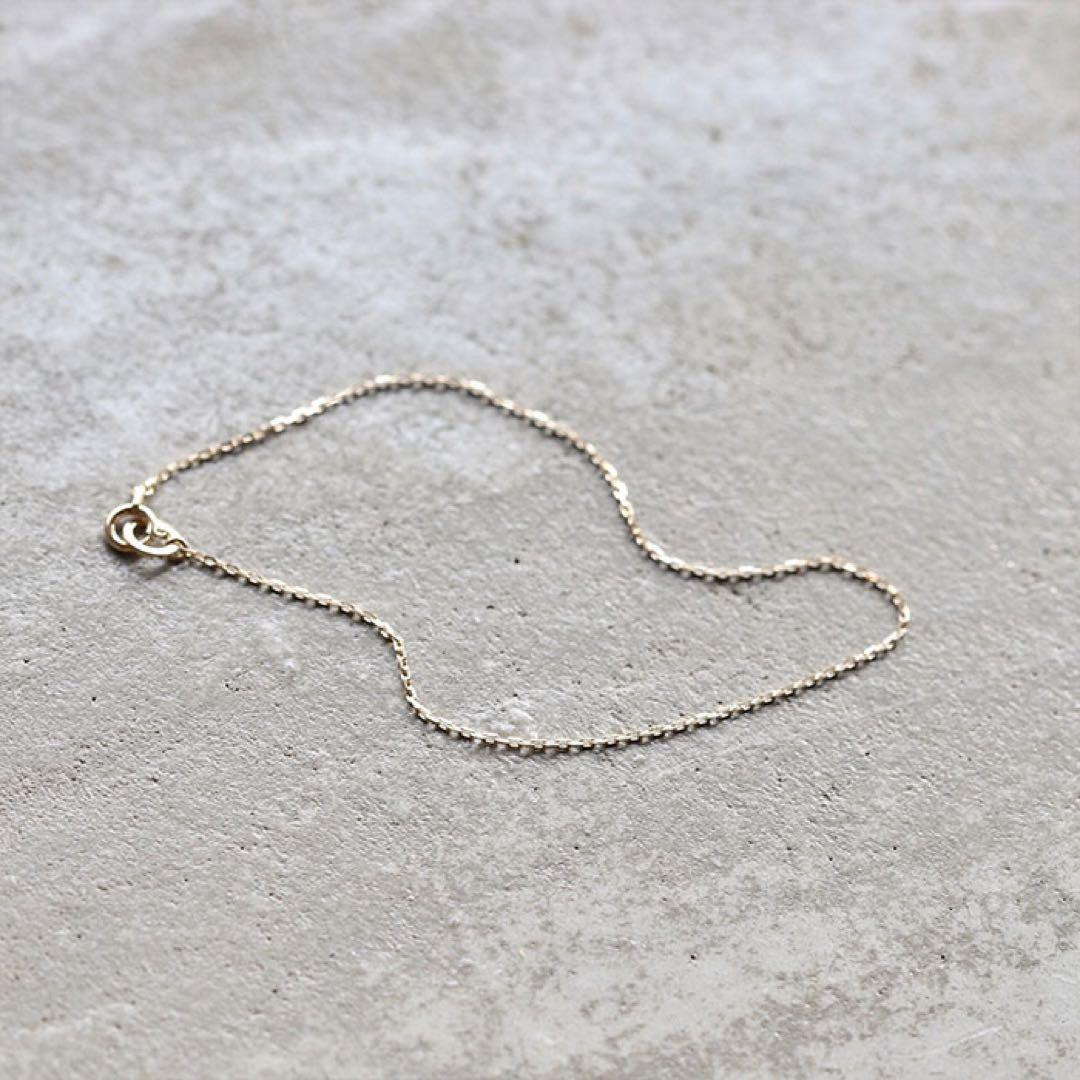 シンパシーオブソウル ブレスレット ステイバイミーブレスレット K10YG