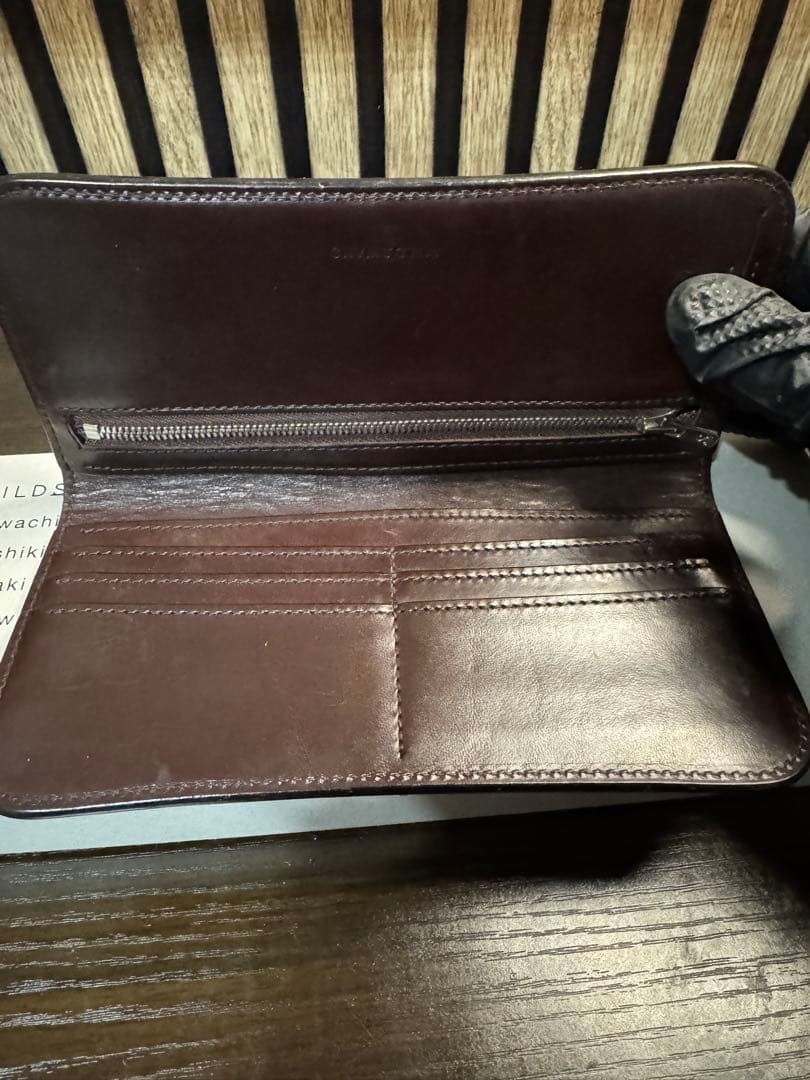 ワイルドスワンズ　長財布　ダークブラウン系　WILDSWANS SURFS I