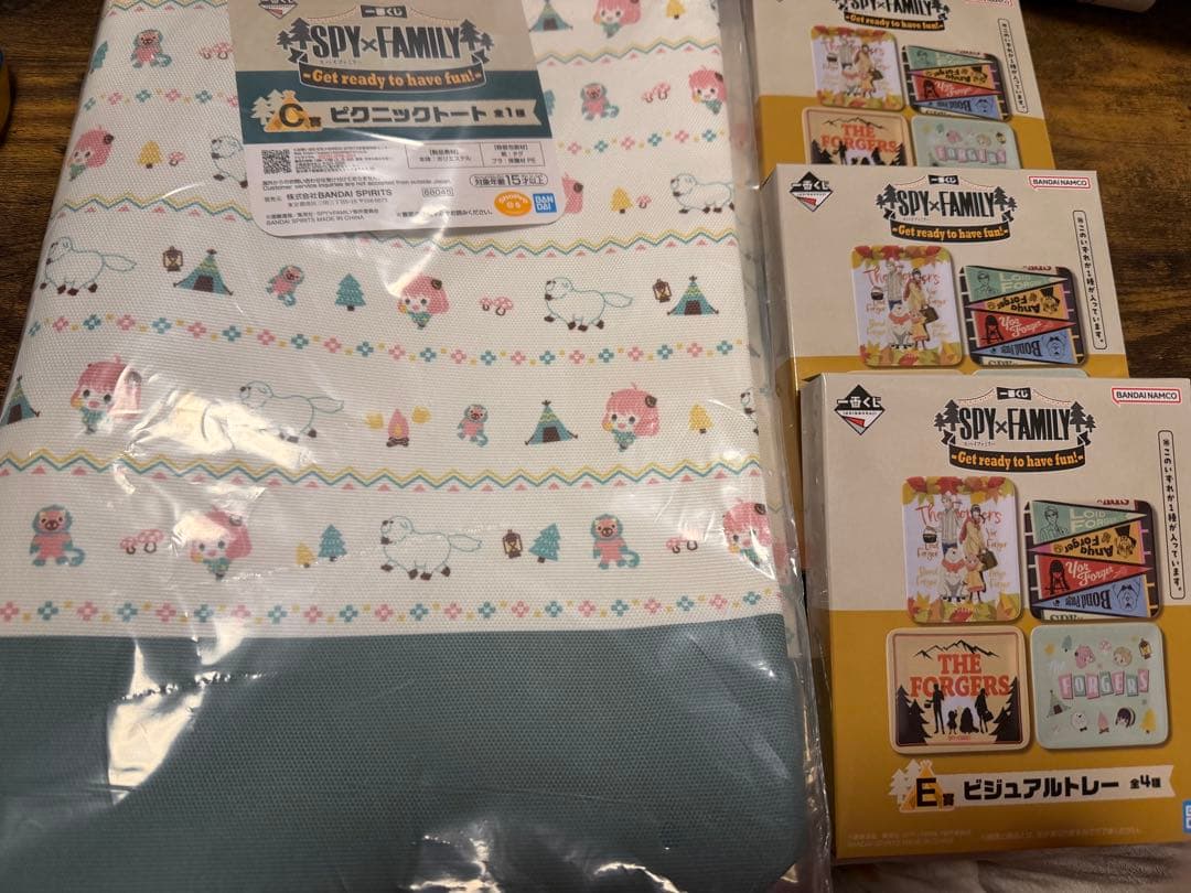 一番くじ♡SPY×FAMILY♡ラストワン賞♡A賞♡B賞♡C賞♡E賞♡おまけ付き