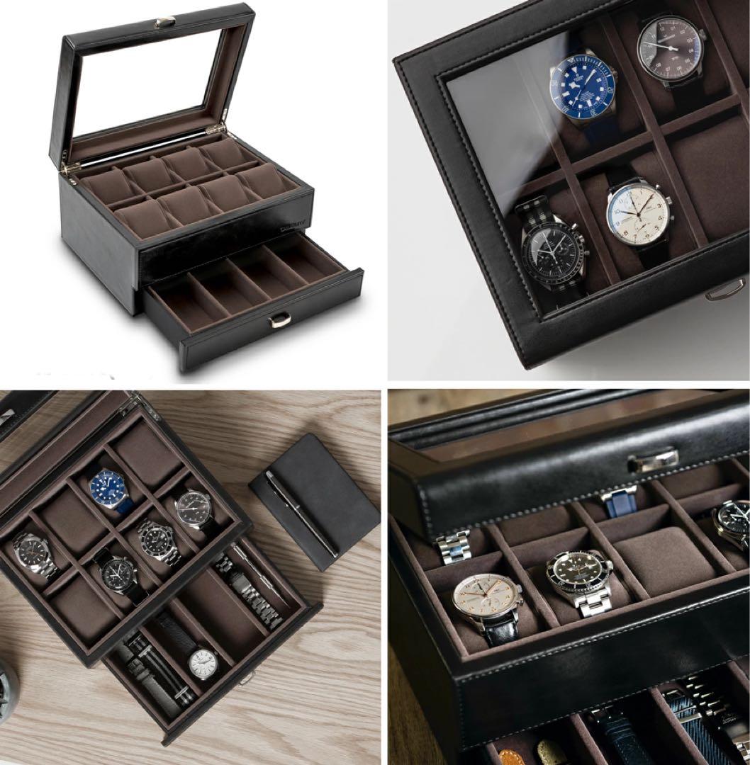 【じぇい】TAWBURY時計収納ボックス　Bayswater8スロット