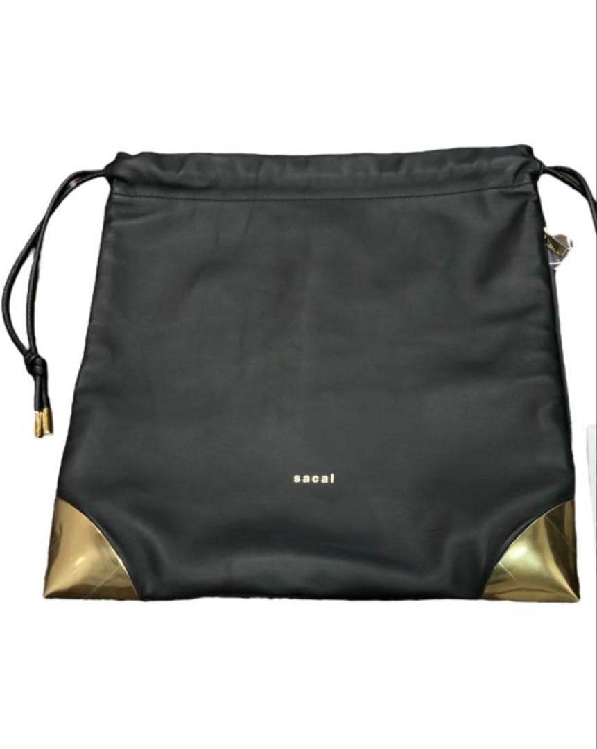sacai トートバッグ　レザー　サカイ　ハンドバッグ