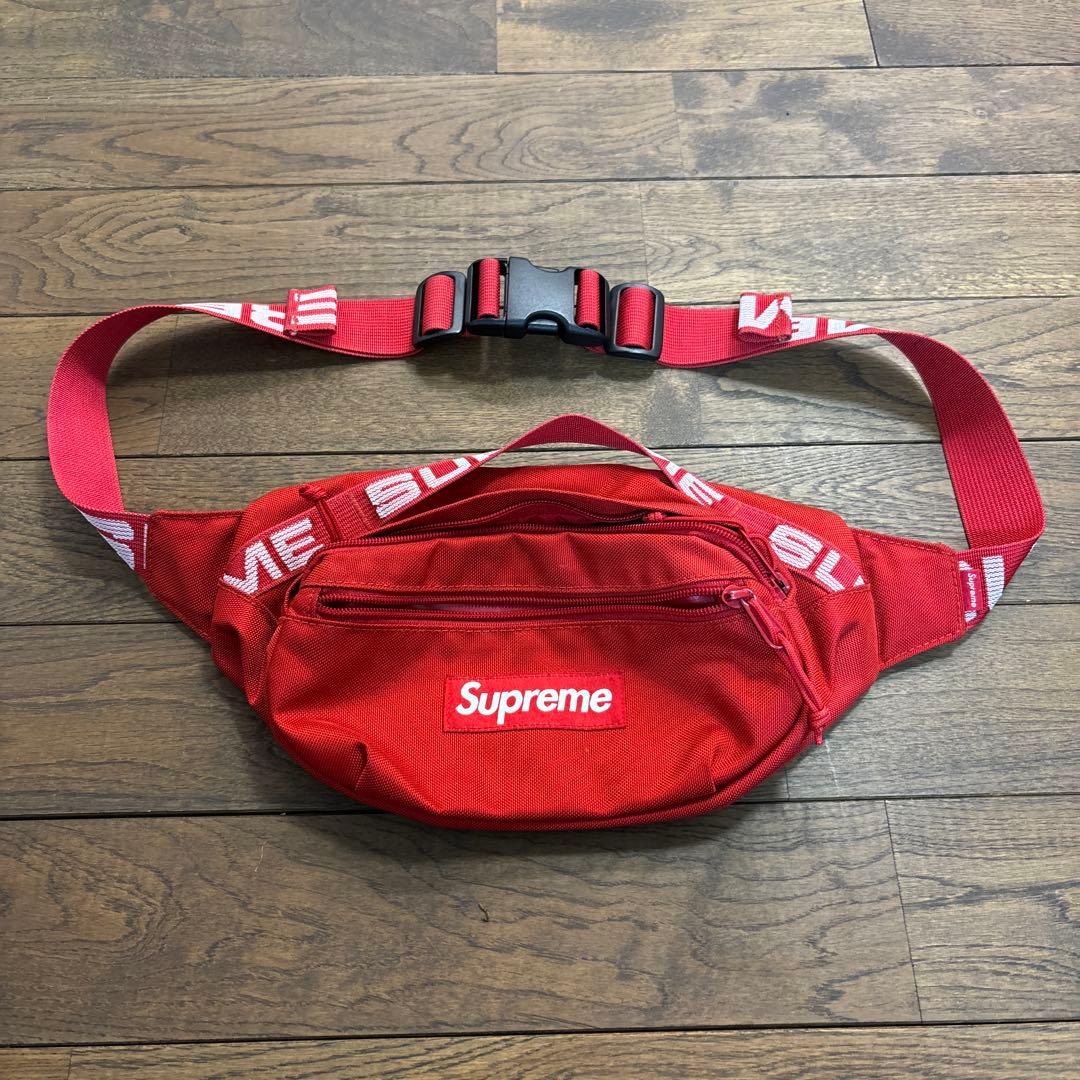「限定価格」Supreme レッド ショルダーバッグ