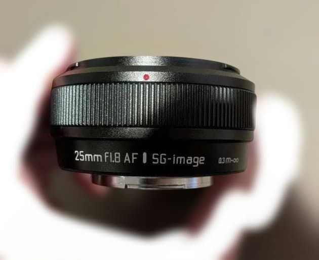 SG-image 25mm F1.8 AF 単焦点レンズ