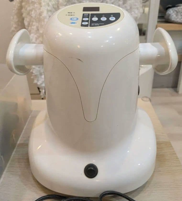 デジタルパーマ機資生堂デザイニングステーションDS-300Q 　ロッド　薬剤付き