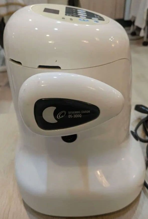 デジタルパーマ機資生堂デザイニングステーションDS-300Q 　ロッド　薬剤付き