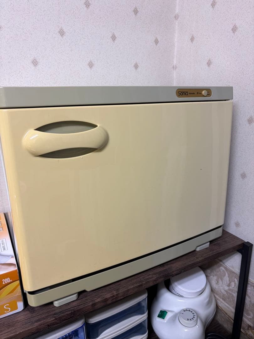 ホワイト フェイススチーマー デジタル操作