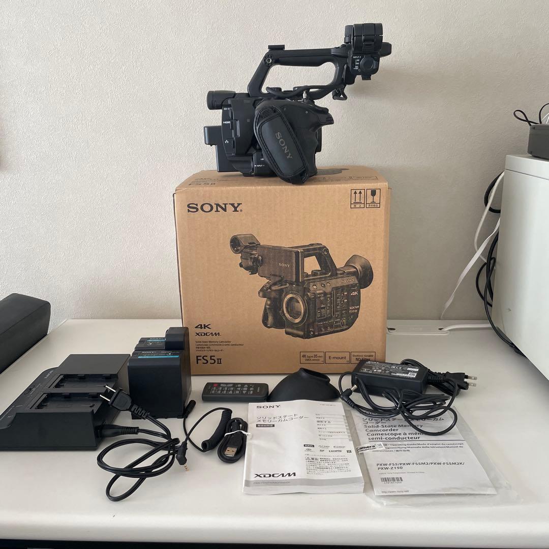 Sony FS5 II 業務用ビデオカメラ 本体　レンズ付き