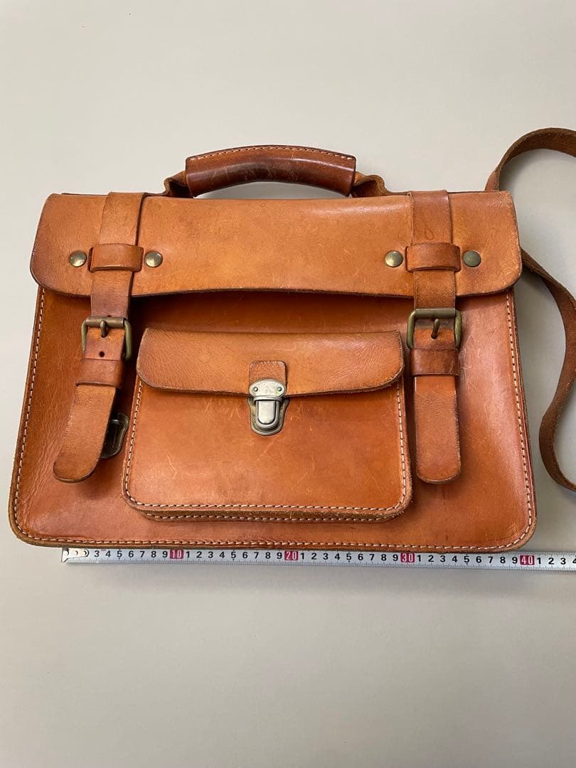 ビンテージ　OLD herz ヘルツ　bc-16 ブリーフケース　ショルダー