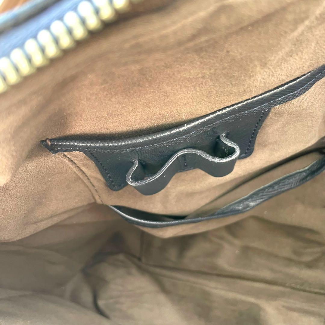 【レア】ペッレモルビダ　ビジネスバッグ　2way レザー　A4 ネイビー