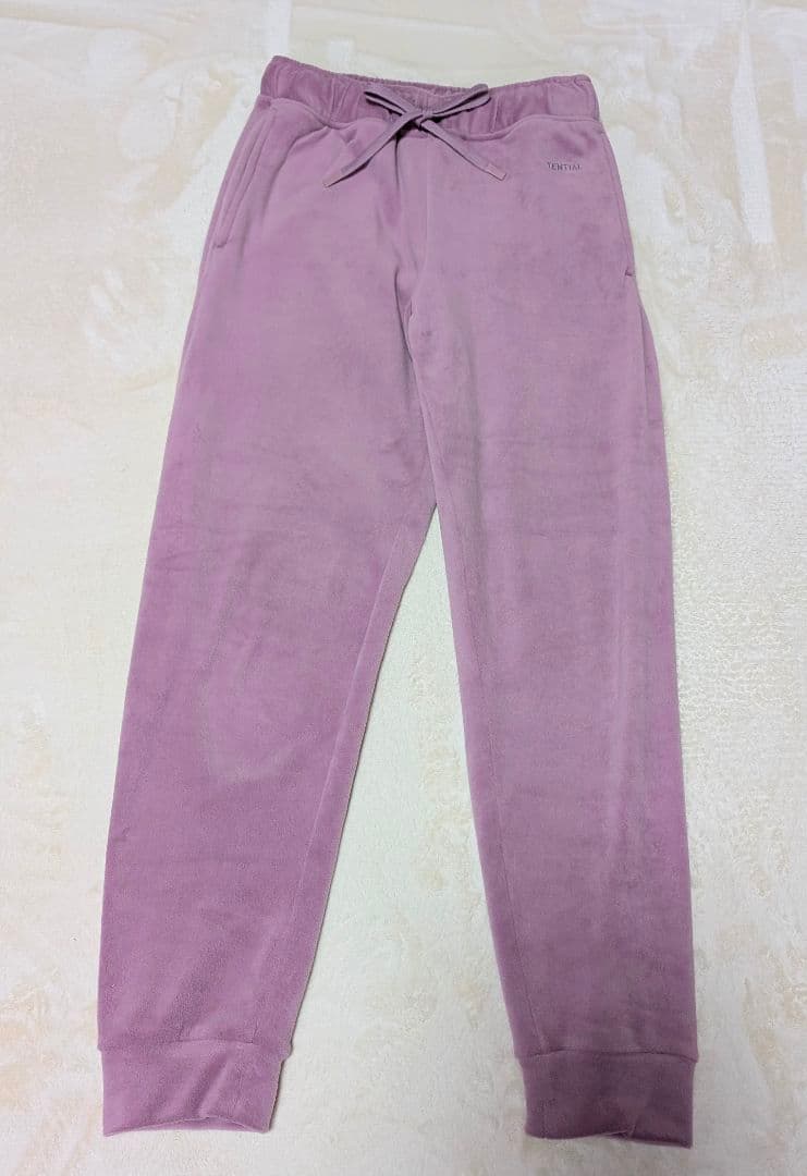 BAKUNE バクネ リカバリーウェア ベロア ピンク S 上下セット