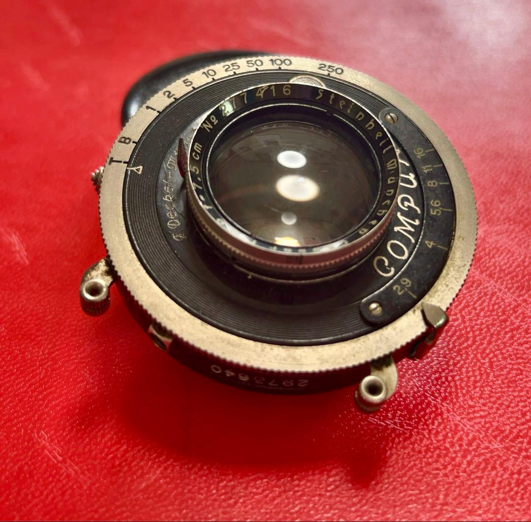 銘・改造レンズ・ドイツ製Steinheil Cassar 75mm 2.8